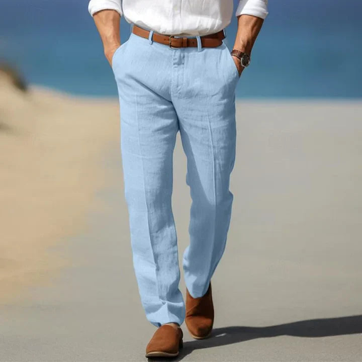 Kyle | Relaxed Linen Summer Pants for Men