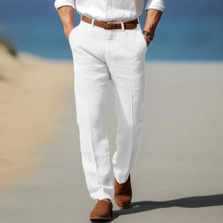Kyle | Relaxed Linen Summer Pants for Men