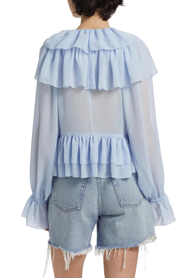 Willow | Elegant Ruffle Shirt for Stylish Comfort