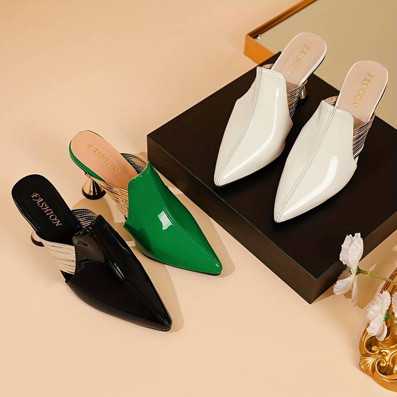 Molly | Stylish Slip-On Pointed-Toe High Heels for Office & Events