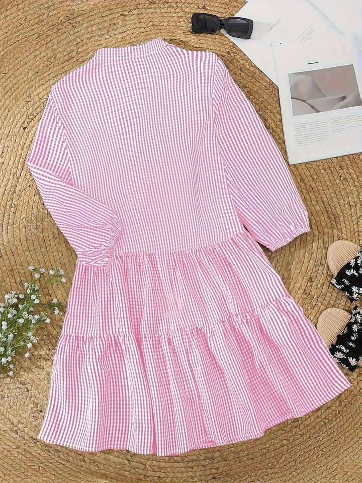 Gina | Playful Striped Dress for Summer