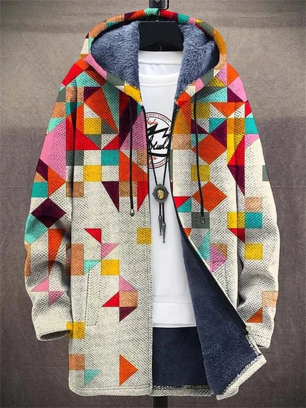 Victoria | Colorblock Knit Sweater Jacket