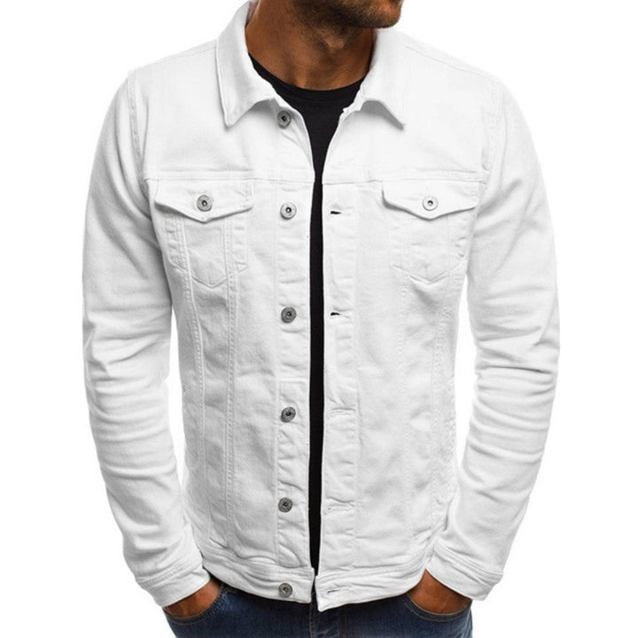 Francis | Stylish Denim Bomber Jacket for Everyday Wear
