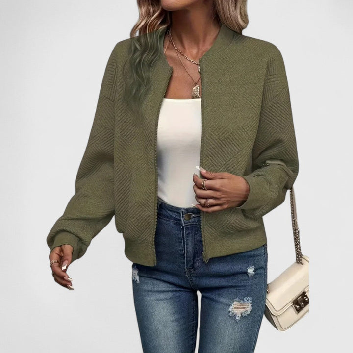 Sophia - Lightweight Casual Zip-Up Jacket