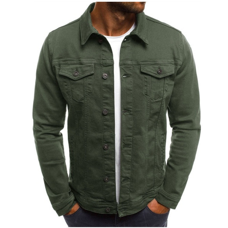 Francis | Stylish Denim Bomber Jacket for Everyday Wear