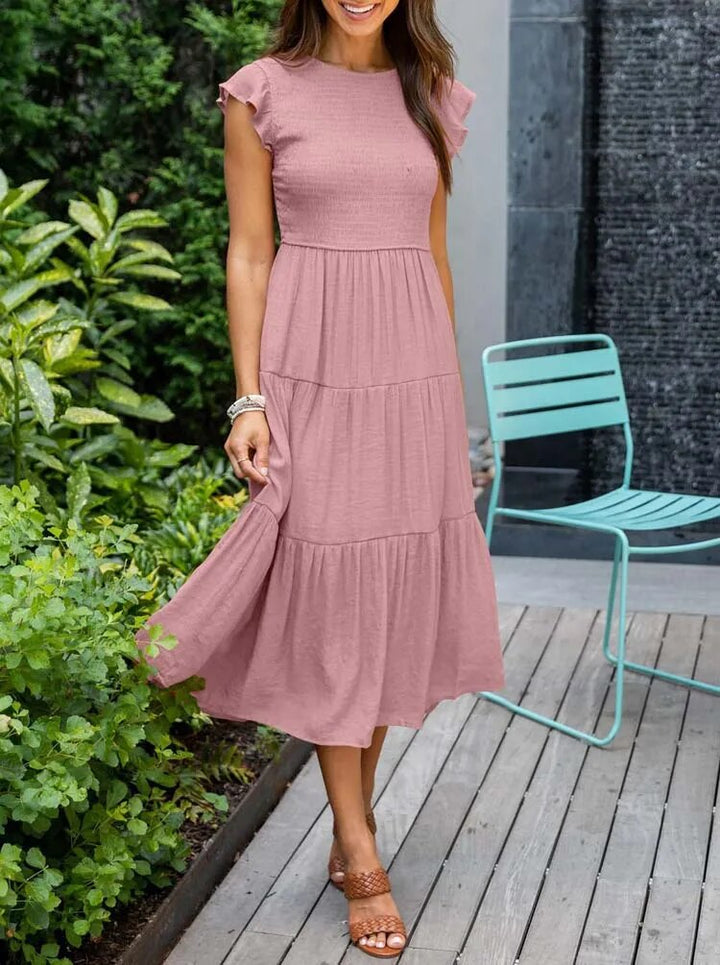 Ronja | Effortless Stylish Flowy Layered Dress