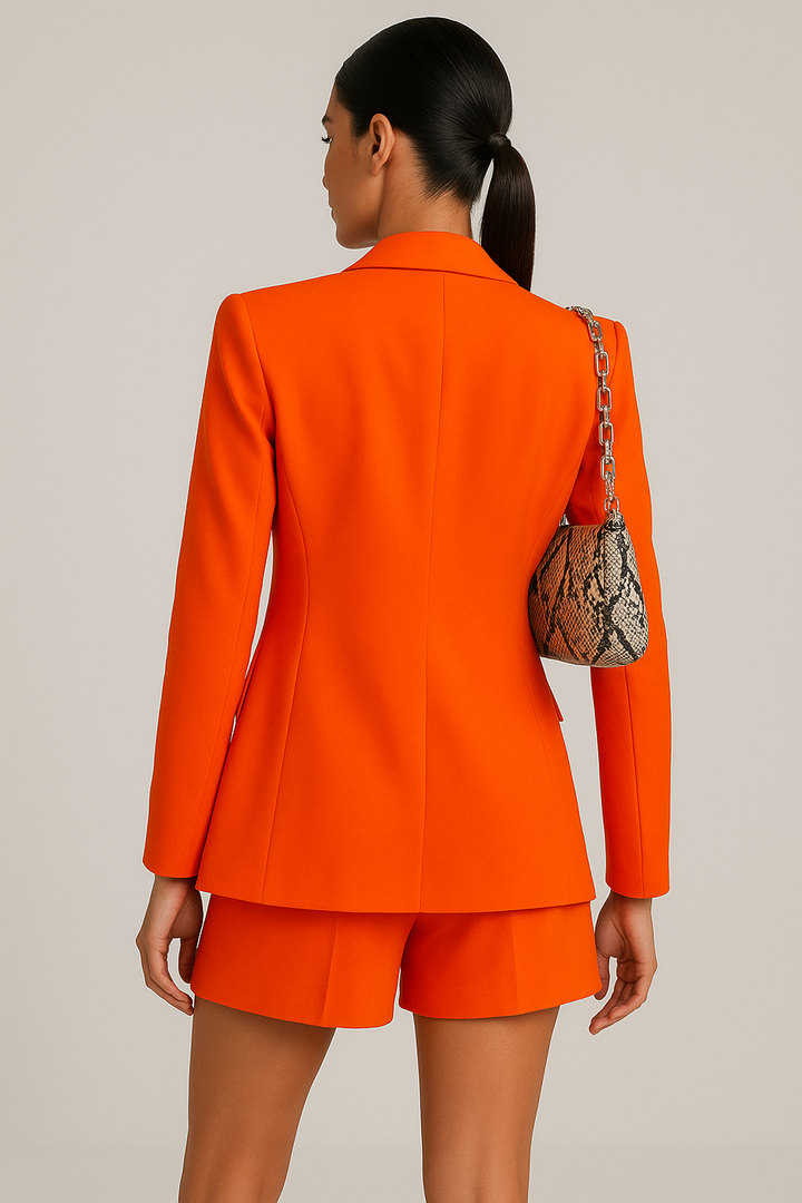 Blazer & Shorts Summer Set: