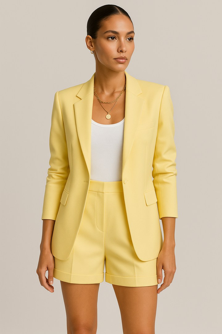 Blazer & Shorts Summer Set: