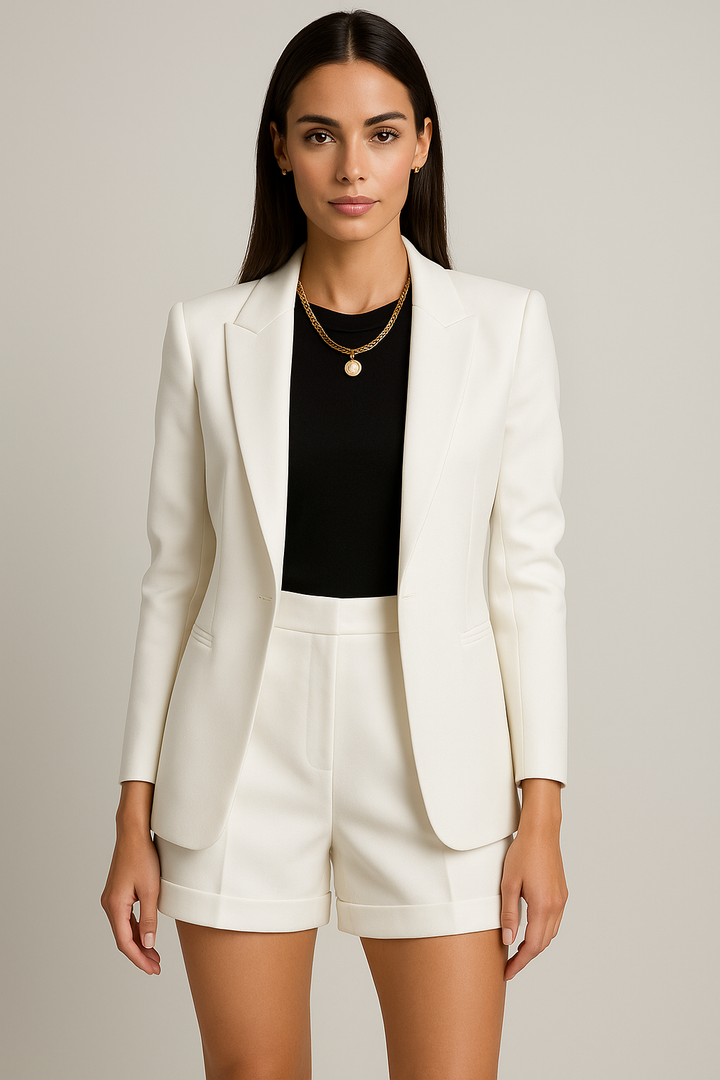 Blazer & Shorts Summer Set: