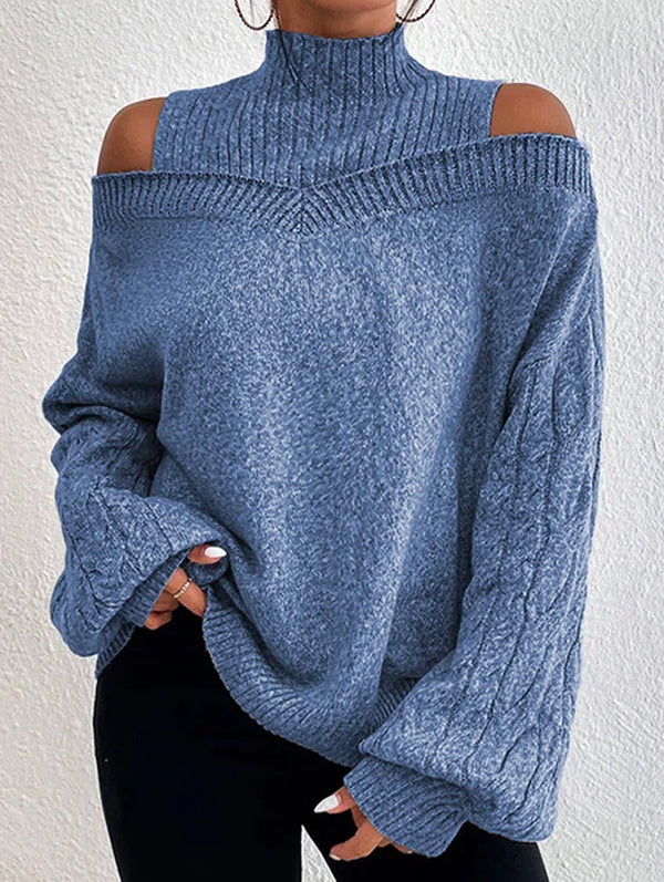 Bonnie | Off-Shoulder Cutout Sweater
