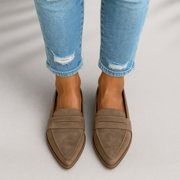 Selena | Elegant Sleek Toe Loafers for Every Occasion