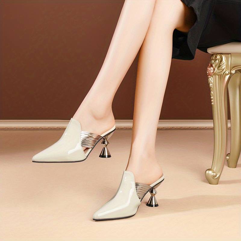 Molly | Stylish Slip-On Pointed-Toe High Heels for Office & Events