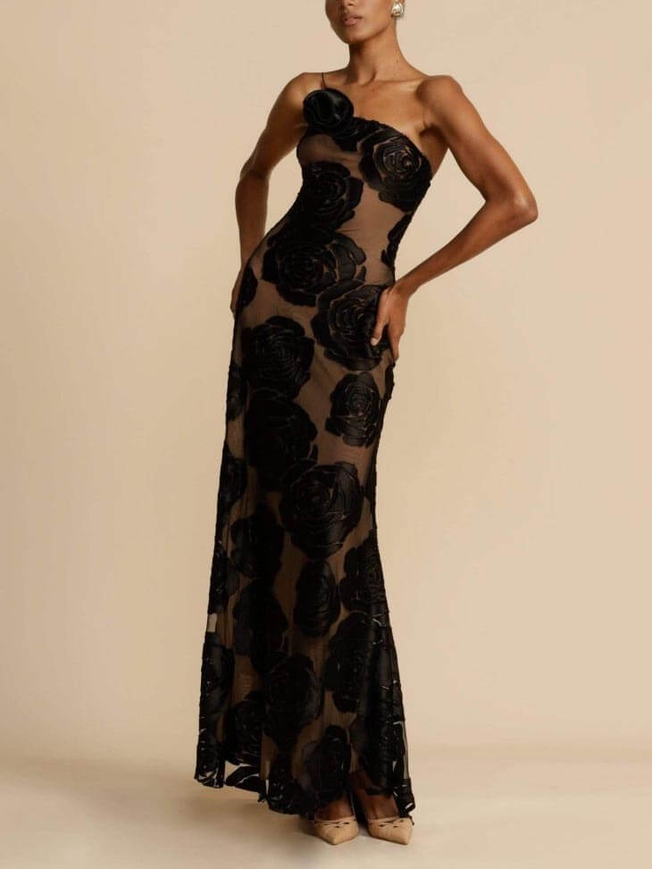 Heather | Floral Maxi Dress for Elegant Summer Events