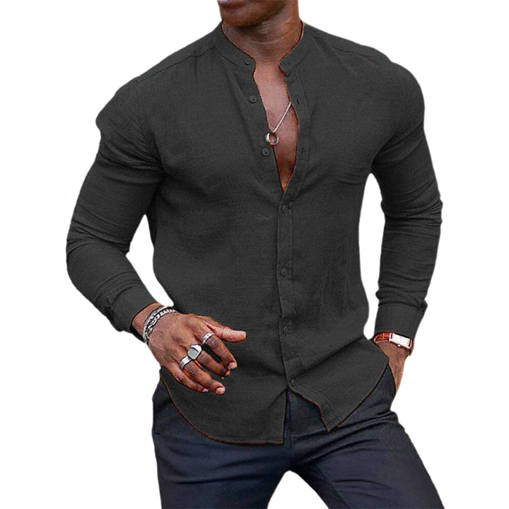 Luke | Elegant Linen-Cotton Casual Shirt