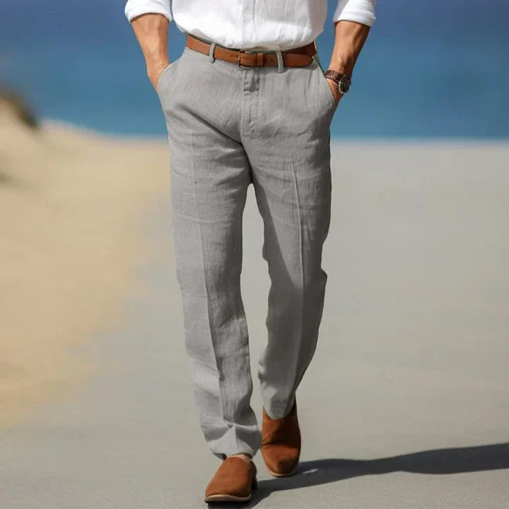 Kyle | Relaxed Linen Summer Pants for Men