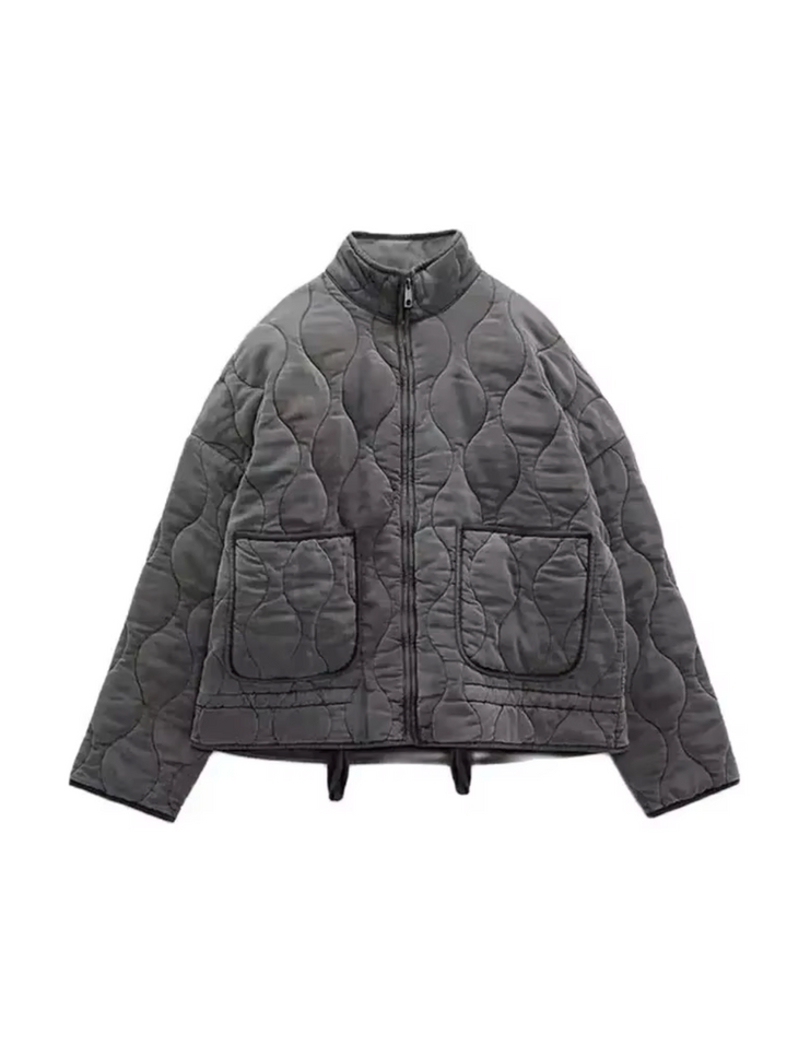 Celina | Stylish Quilted Jacket with Zipper