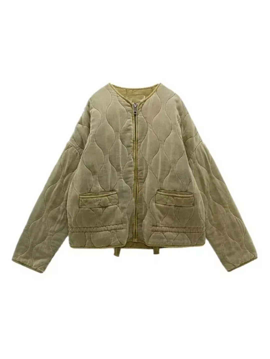 Celina | Stylish Quilted Jacket with Zipper