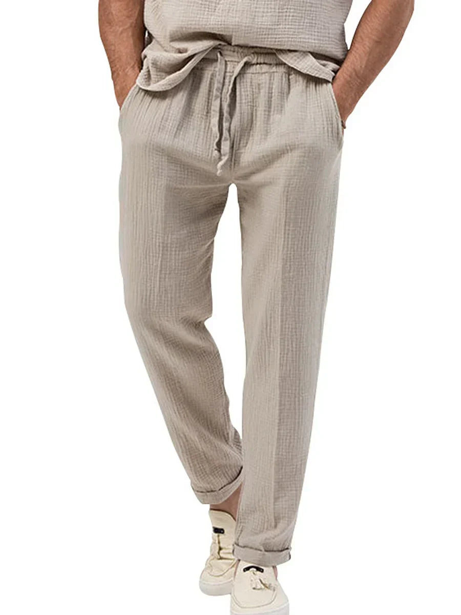 Parker | Men's Lightweight Linen Summer Pants