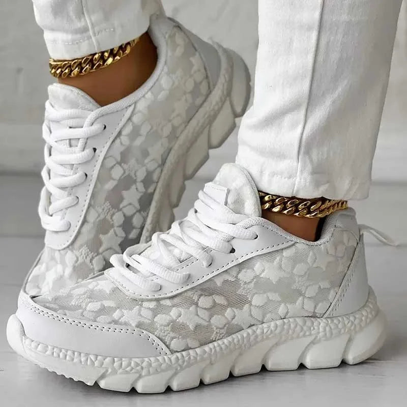 Lana | Casual Mesh Sneakers - All-Day Comfort