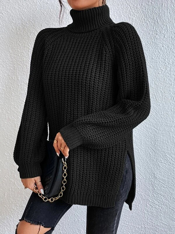 Ashlee | Chunky Knit Turtleneck Sweater