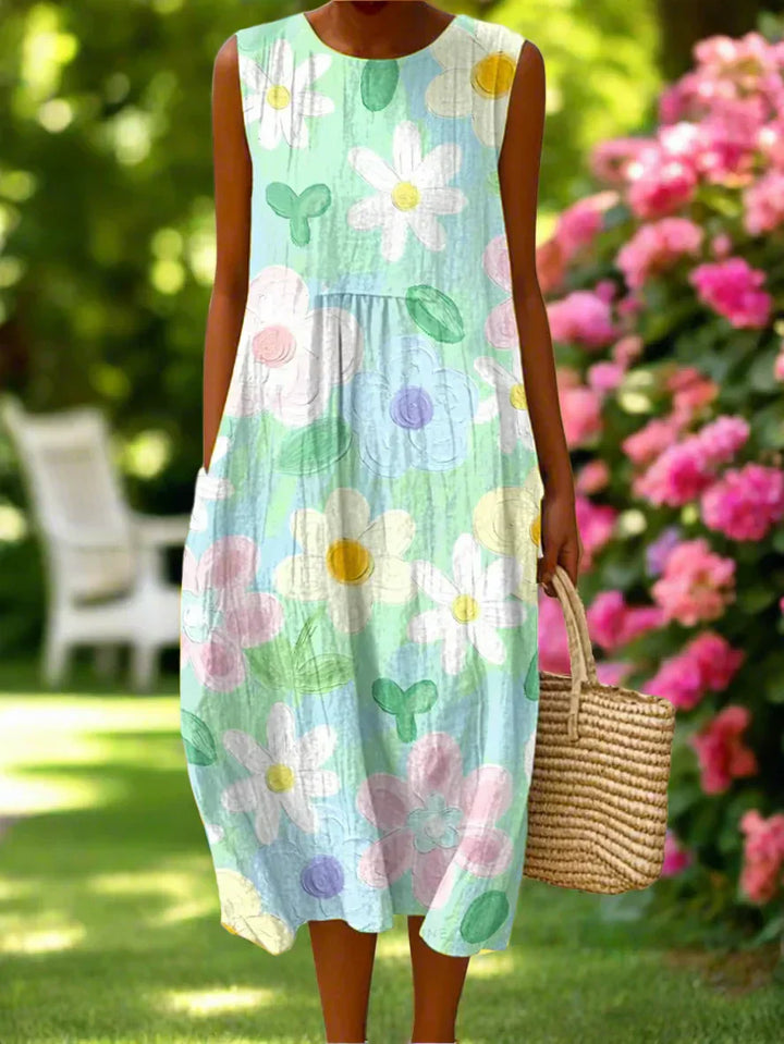 Roselora® | Watercolour Floral Sundress