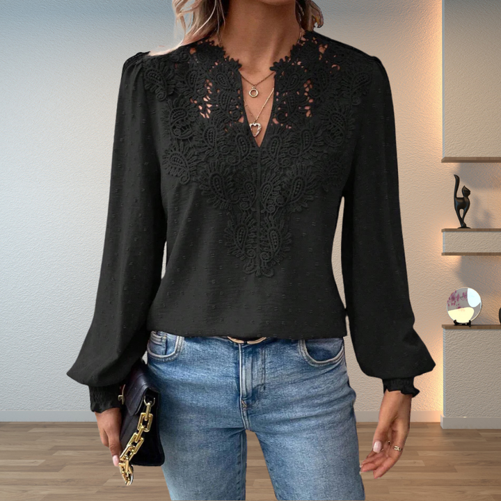 Louise | Lace Detail Sweater
