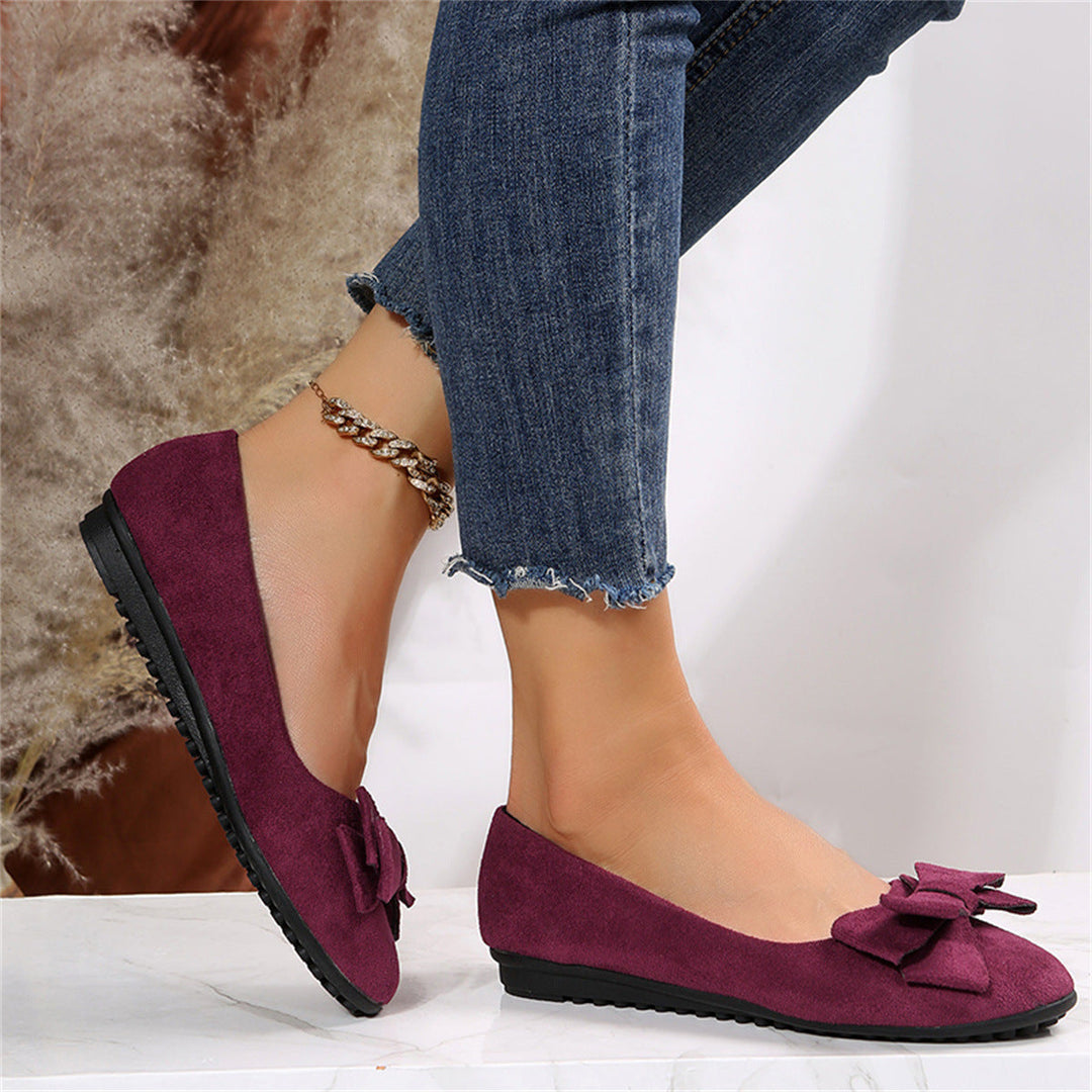 Blair | Stylish Slip-On Bow Detail Casual Flats