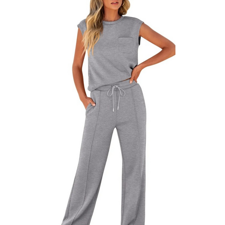 KAIYA – Casual Summer Soft Lounge Co-Ord