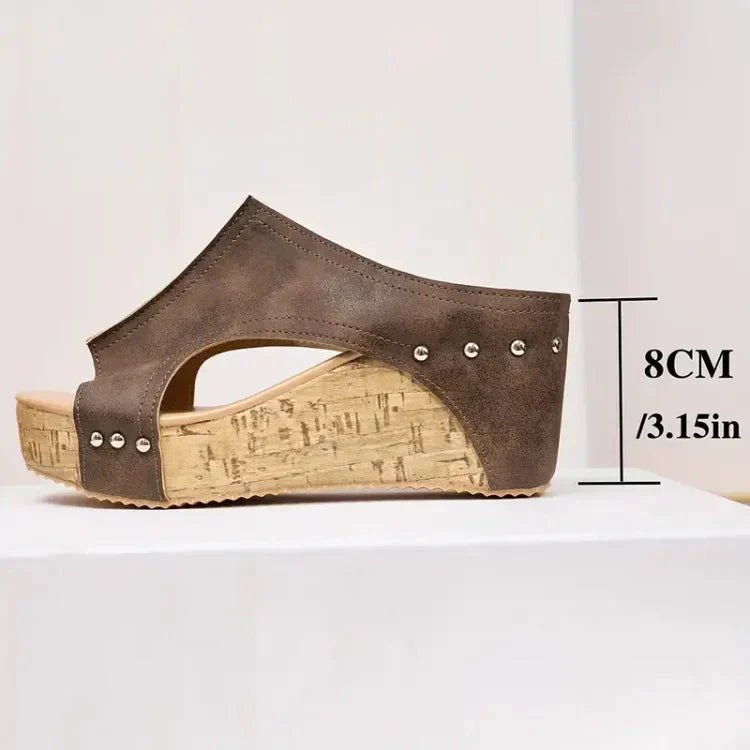 Luna | Orthopedic Wedge Sandals for Comfort & Style