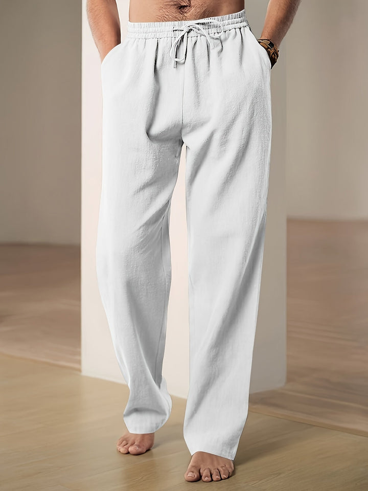 Omar | Relaxed Fit Drawstring Pants for Men - Comfortable Summer Style