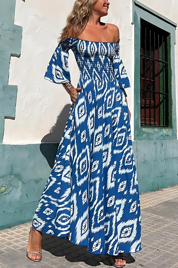 Sharon | Elegant Summer Maxi Dress