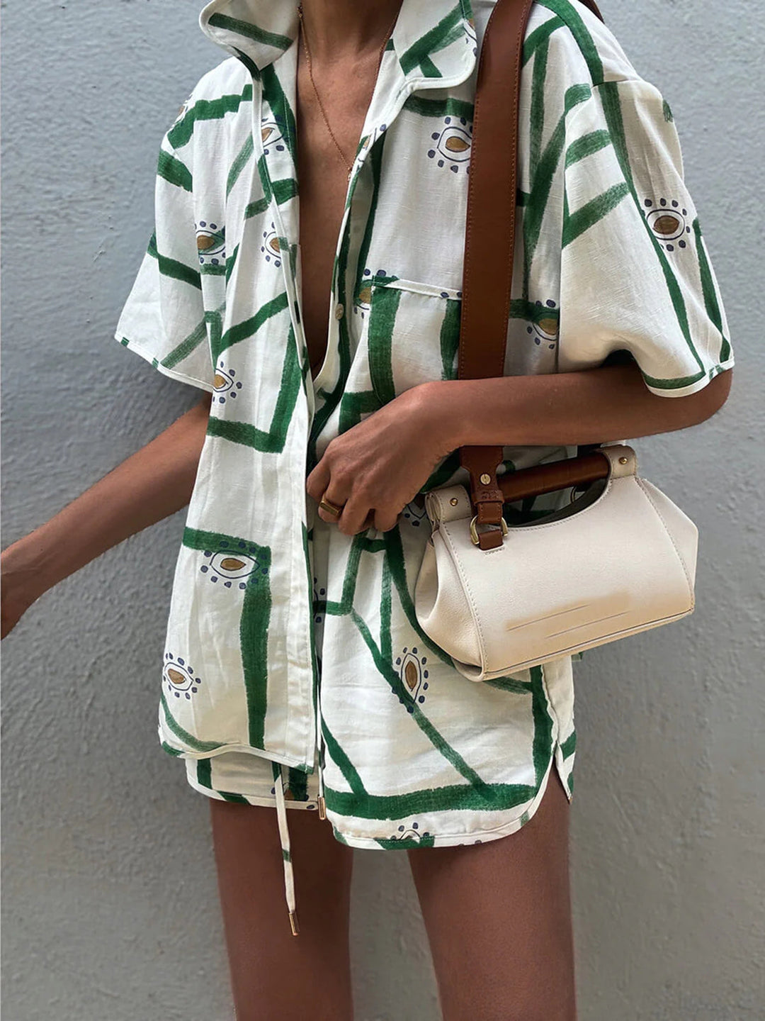 Relaxed Summer Shorts Set