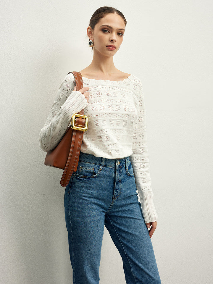 Amber | Feminine Elegant Top with Open Back