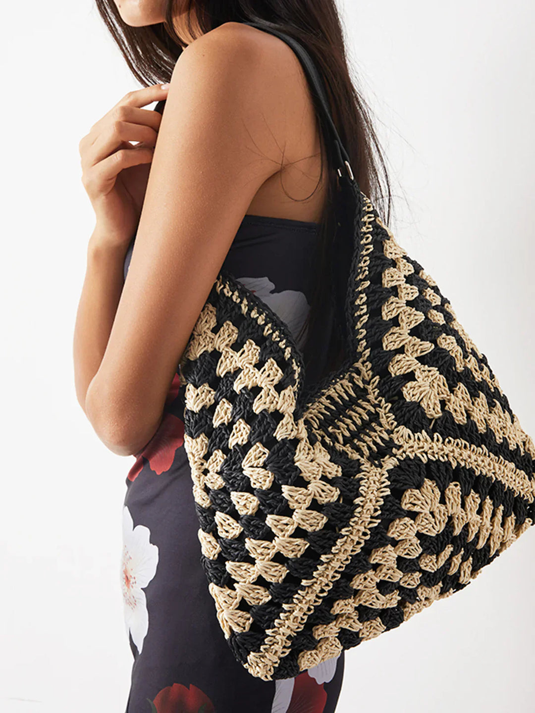 Vintage Crochet Shoulder Bag