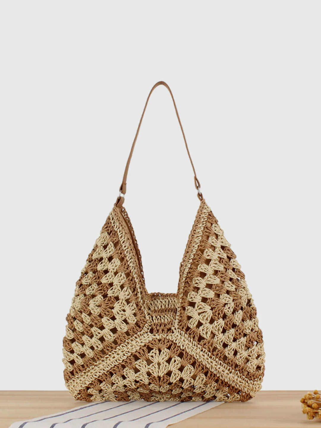 Vintage Crochet Shoulder Bag