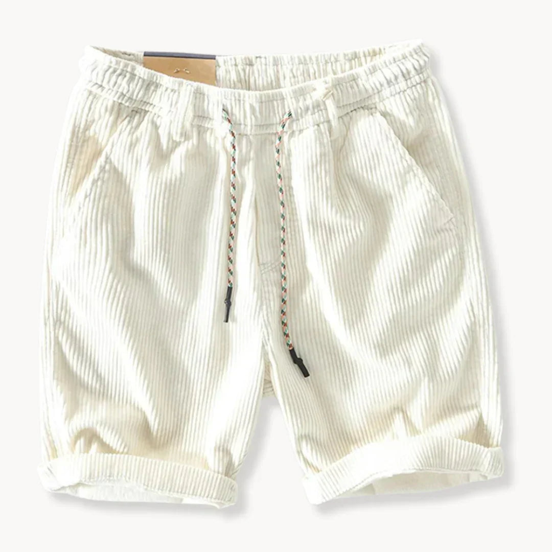 Keith | Casual Adjustable Cord Shorts