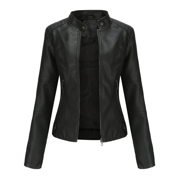 Lillian | Women's Collarless Biker Jacket