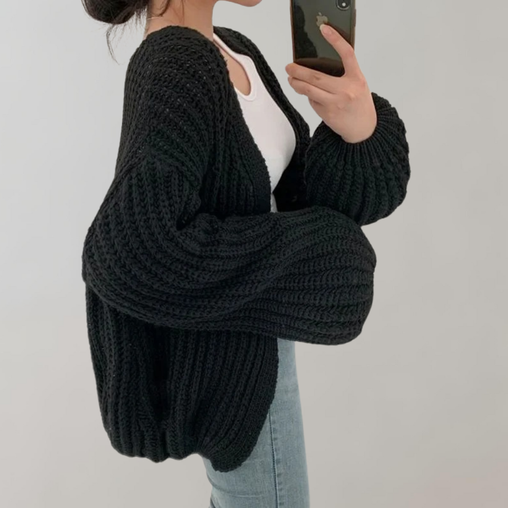 Rose | Women's Oversized Knit Cardigan