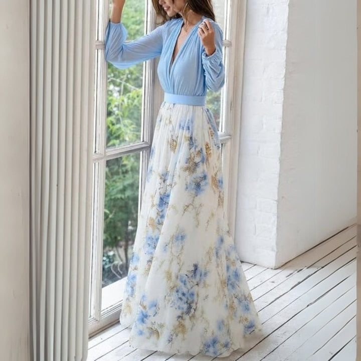 Rita | Elegant Floral Maxi Dress