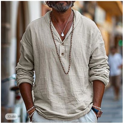 Edward | Casual Lightweight Linen Shirt for Men