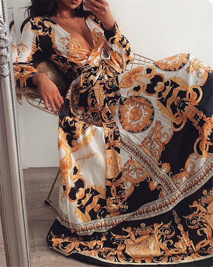 Harmony | Bohemian Maxi Dress - Elegant and Flowy