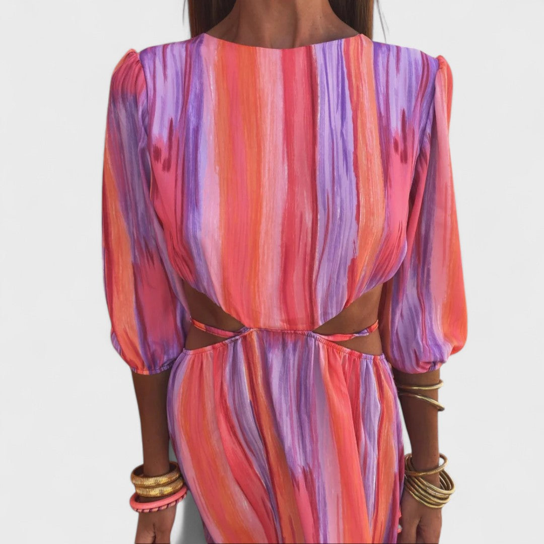 Martina - Elegant dress with cuts