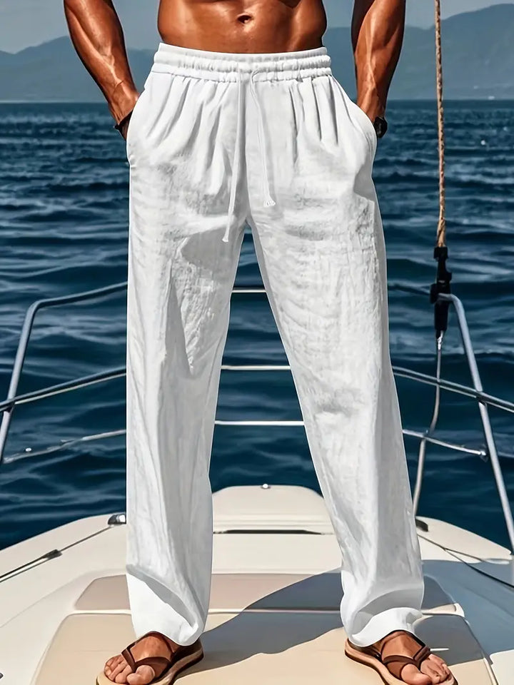 Jake | Men's Linen Pants with Loose Fit