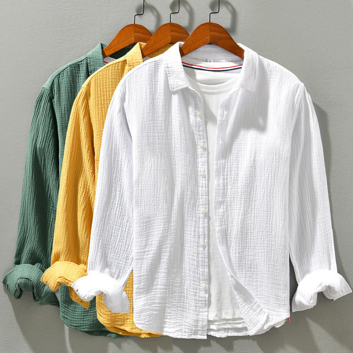 Victor | Classic Men's Soft Comfortable Shirt for All-Day Wear