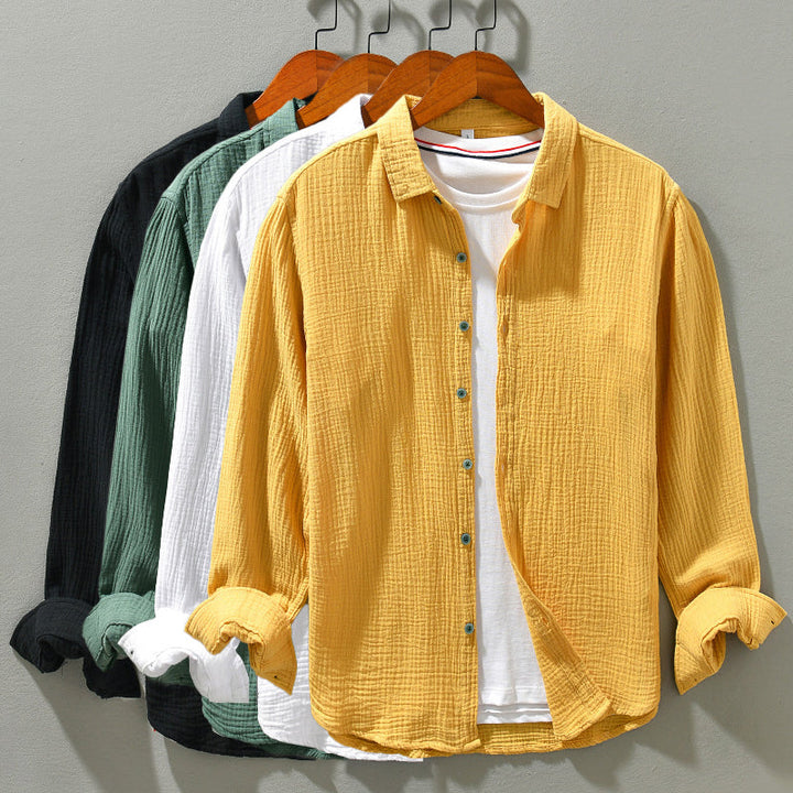 Victor | Classic Men's Soft Comfortable Shirt for All-Day Wear