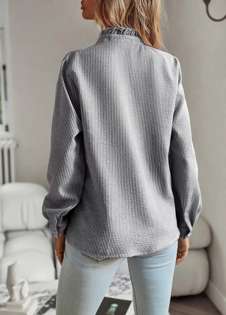 Lila | Elegant Ruffle Blouse for Women