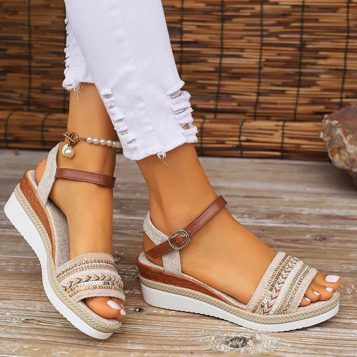 Violet | Elegant Women's Maritime Sandals for Summer