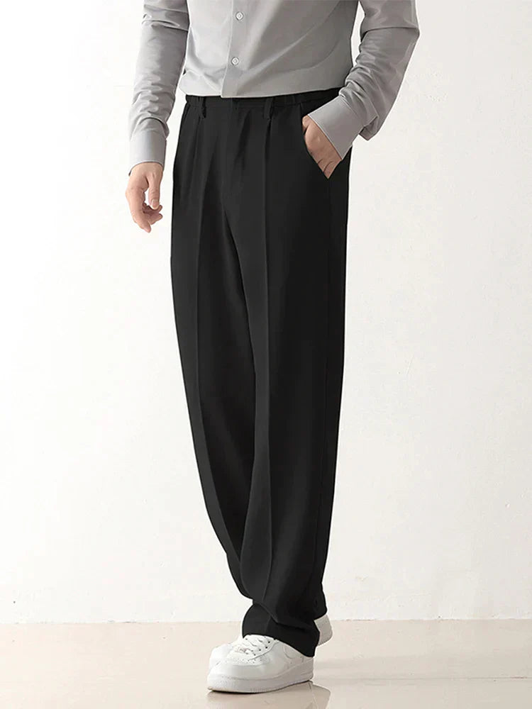 Louis | Relaxed Fit Tailored Trousers for Business and Casual Wear