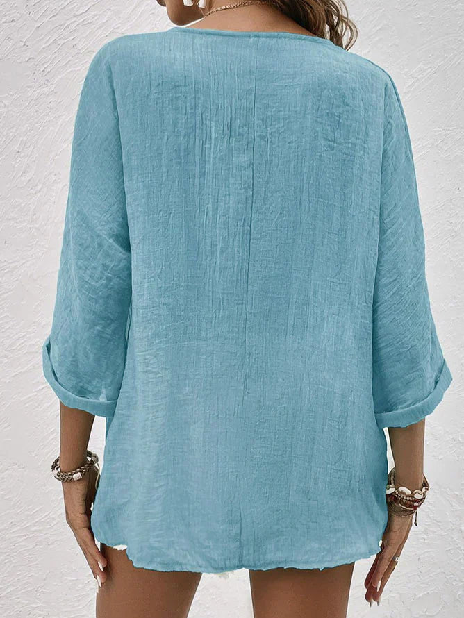 Angela | Stylish Button-Up Blouse