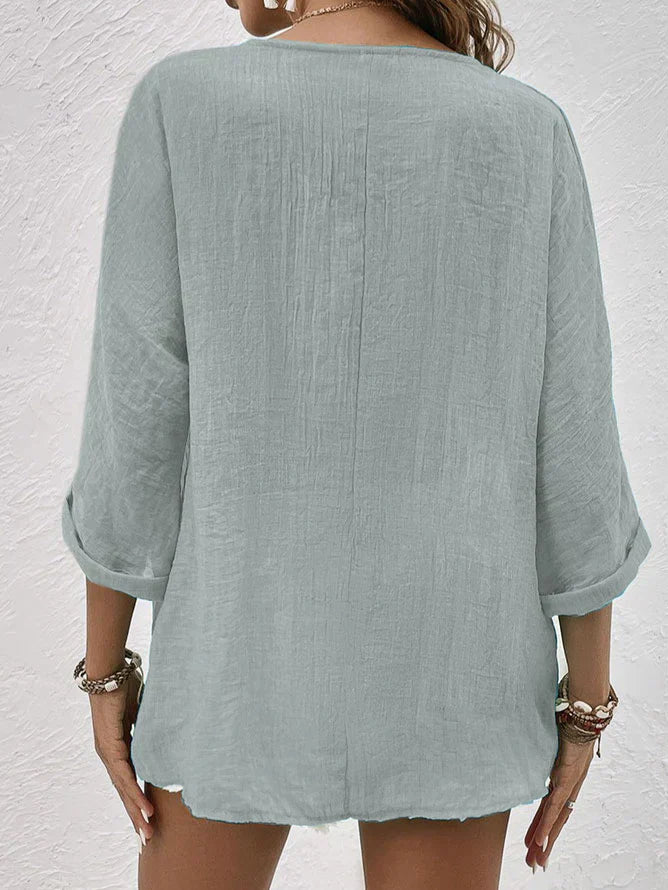Angela | Stylish Button-Up Blouse